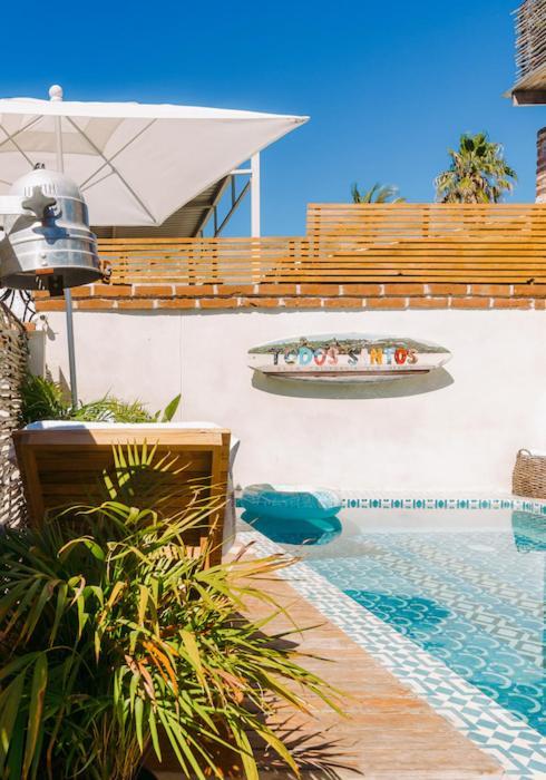 فندق Baja House تودوس سانتوس المظهر الخارجي الصورة